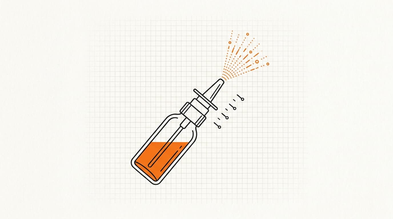 Nasal Peptide Sprays: The Actuation Math Nobody Explains